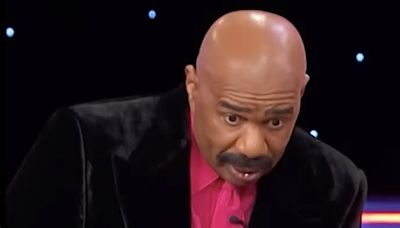 ‘Family Feud:’ Steve Harvey Shocked as Pastor’s NSFW Comment is Caught on Mic