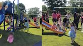 Accessible playground opens at Trager Family Jewish Community Center