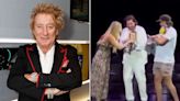 Rod Stewart Brings Baby Grandsons on Stage for the First Time: 'A Little Too Bright and Loud'