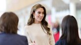 Kate says she would ‘love to be a student again’ during university visit