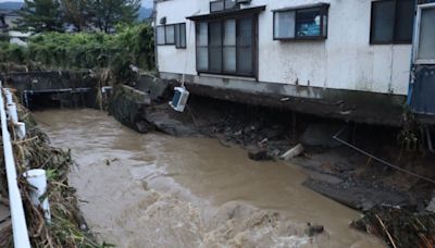 日本山形縣秋田縣大雨3死 逾千棟民宅淹水