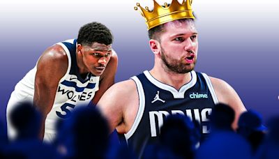 Luka Doncic's 2-word message for Kyrie Irving after Mavericks take 3-0 lead in West Finals