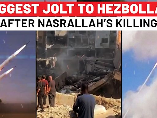 Hezbollah Goes On Rampage, Rockets Strike Israeli Army HQ Near Safed, Galilee, Haifa | Watch