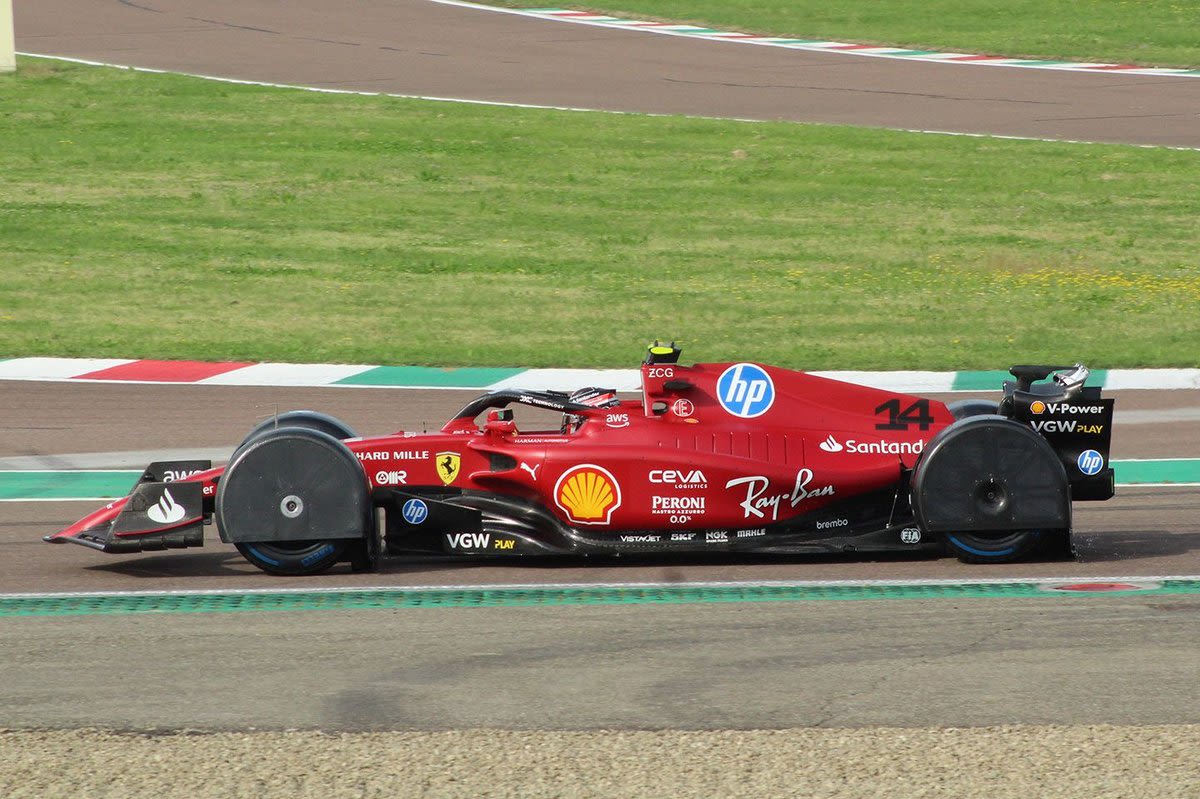 Ferrari trials more aggressive spray guards in Fiorano F1 test