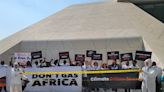 COP28直擊／非洲團體發起抗議 籲快速終結化石燃料