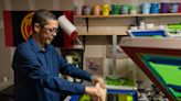 Screen printing keeps Season for Caring recipient with lung cancer focused on better days