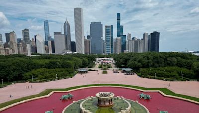 Chicago’s Buckingham Fountain closed after pool water dyed red in apparent pro-Palestine demonstration