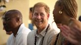 Prince Harry Gifted Special Paintings Honoring Princess Diana and His Wedding Day on Solo Outing in Nigeria