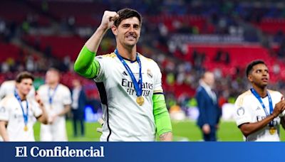 Monumental bronca entre la seguridad del Real Madrid y de Wembley en la Champions