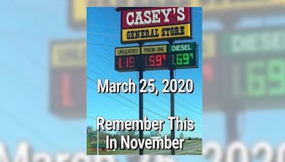 US Gas Prices Dropped in 2020 Because of Lower Demand Due to COVID-19, Not Trump's Policies