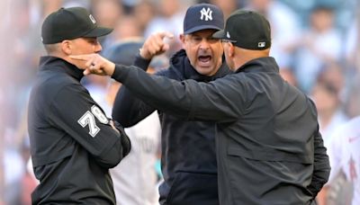 Yankees' Juan Soto ruled out for interference on controversial call vs. Angels