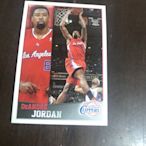 DEANDRE JORDAN    2013 PANINI 266 貼紙卡 少見 可送鑑定 卡片正反如圖