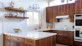 Before and after: one tiny tweak to this kitchen's cabinetry made so much difference to its storage space