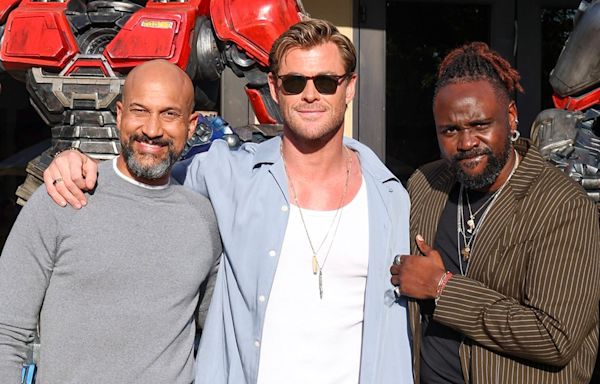 Keegan-Michael Key, Chris Hemsworth, & Brian Tyree Henry Attend ‘Transformers One’ Fan Screening in L.A.