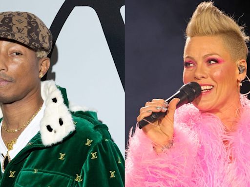 Pink takes legal action against Pharrell Williams over his 'P.Inc' trademark