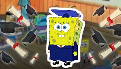 7 tarjetas de Bob Esponja para graduación que puedes imprimir y regalar