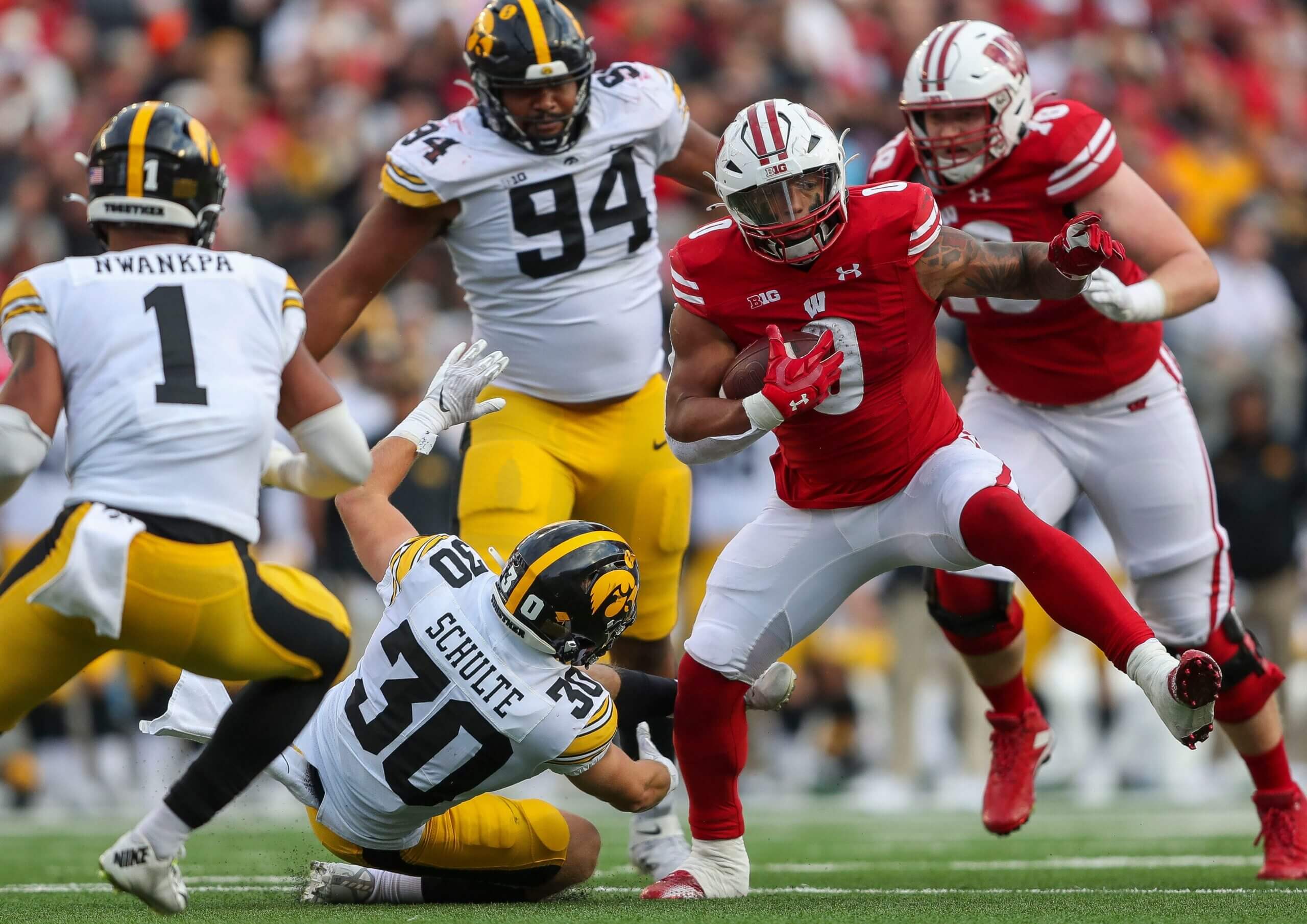 Rankings Wisconsin football's 2024 schedule for most intriguing to least