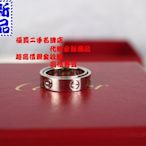 優買二手精品名牌店 Cartier 卡地亞 LOVE RING 18白 K金 螺絲 戒 戒指 戒子 項鍊 墬子 全新 I