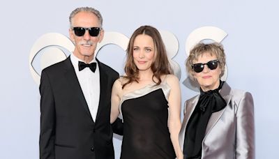 Rachel McAdams attends 77th Annual Tony Awards with her parents in NYC