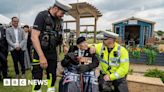 D-Day veteran escorted by Essex Police to memorial service