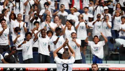 El Real Madrid presenta a Kylian Mbappé