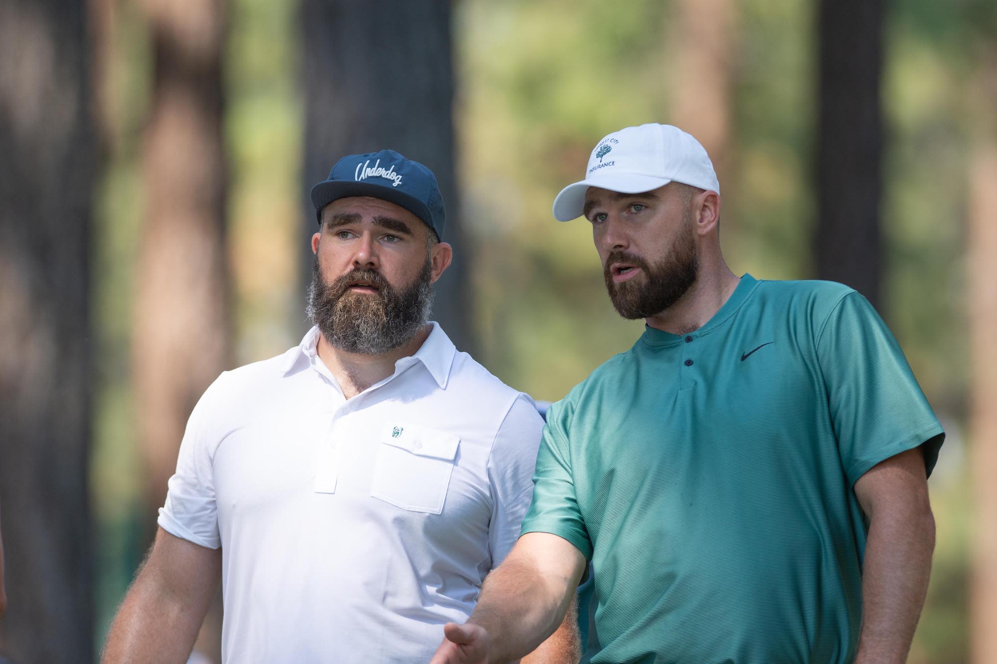 Jason Kelce Wins Same Long Drive Golf Contest That Travis Won Last Year