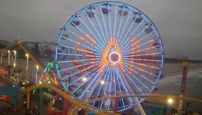 Santa Monica Ferris wheel honors KTLA’s Sam Rubin