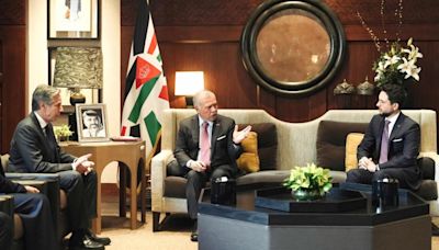 Antony Blinken meets with Jordanian leaders to push Gaza cease-fire, humanitarian aid