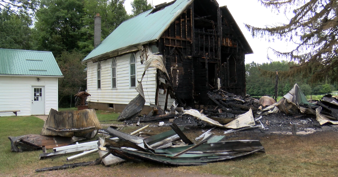 Devastating Clark County church fire rallies community together