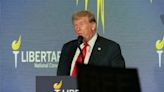 Former President Trump appears at Libertarian National Convention - KYMA
