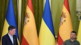 Ukraine's Zelenskiy lands in Spain to sign weapons deal