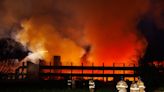 'Biggest in our history': Six-alarm inferno tears through Stewartstown warehouse