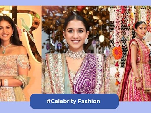 Anant Ambani-Radhika Merchant's wedding: A look at the stunning looks of the Ambani bride-to-be