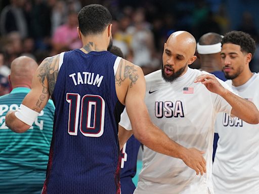 Tatum drops double-double as Team USA powers past Puerto Rico
