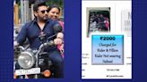 Actor Prashanth Gives Interview While Riding Bike; Chennai Cops Impose Fine For Not Wearing Helmet