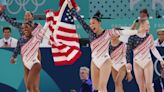 Simone Biles and Team USA wins team gold medal, bouncing back from Tokyo disappointment