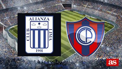 Alianza Lima 1-1 Cerro Porteño: resultado, resumen y goles