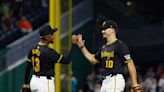 Jones pitched six shutout innings and Jack Suwinski homers as Pirates beat Dodgers 1-0.