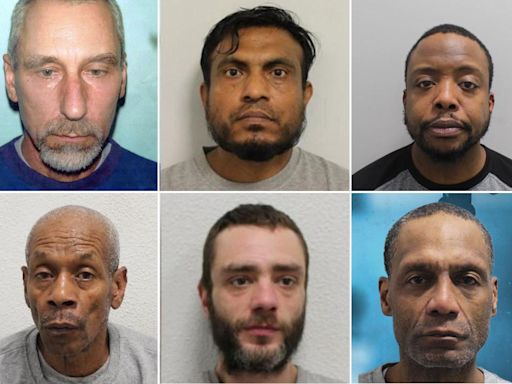 South Londoners locked up in July so far including double-murderer and paedo coach