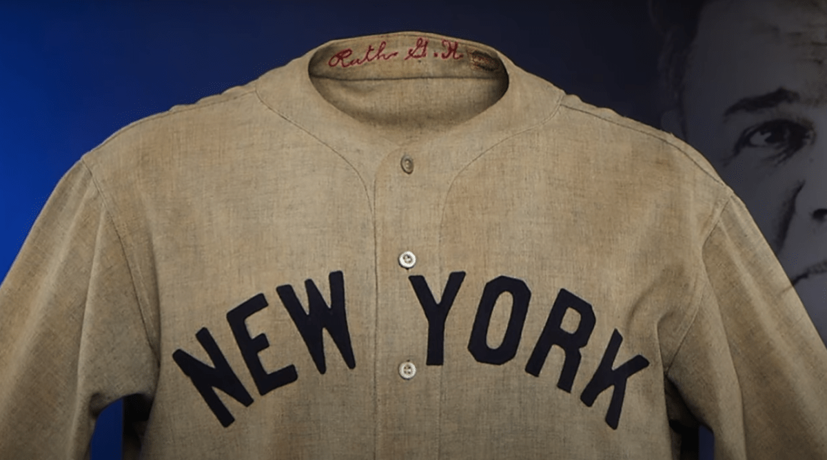 Babe Ruth’s infamous “Called Shot” Yankees jersey up for auction, valued at $30 million | amNewYork