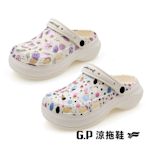 G.P涼拖鞋 【AQUOS】激厚雲朵洞洞鞋(A5222W)SIZE:36-40 GP