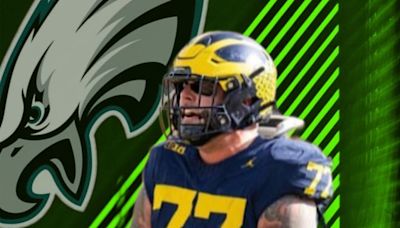 Trevor Keegan selected by the Philadelphia Eagles in the NFL Draft