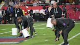 Super Bowl field issues, slippery turf slammed after Chiefs vs. Eagles: 'Do better, NFL'