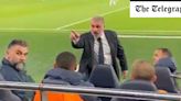 Watch: Ange Postecoglou rows with Spurs fan before venting fury at entire club
