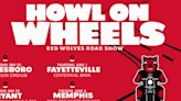 Five Stops Planned for “Howl on Wheels: Red Wolves Road Show”