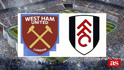 West Ham 0-2 Fulham: resultado, resumen y goles