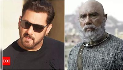 Sathyaraj to Play Villain Opposite Salman Khan in 'Sikandar' | - Times of India