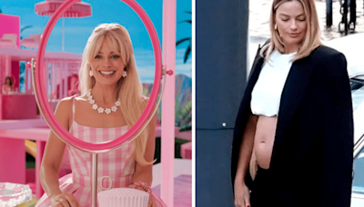 ¡Margot Robbie, protagonista de Barbie, está embarazada!: se filtran fotos de su vientre