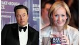 Elon Musk gives some advice to J.K. Rowling, suggesting she post 'interesting and positive content' on X