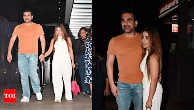 Arbaaz Khan and Shhura dish out couple goals with latest outing -See PICS | Hindi Movie News - Times of India